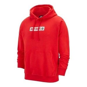 Red Nike “Just Do It” Hoodie